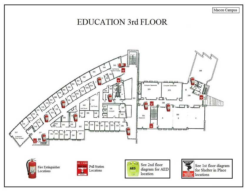 Education 3rd Safety Diagram